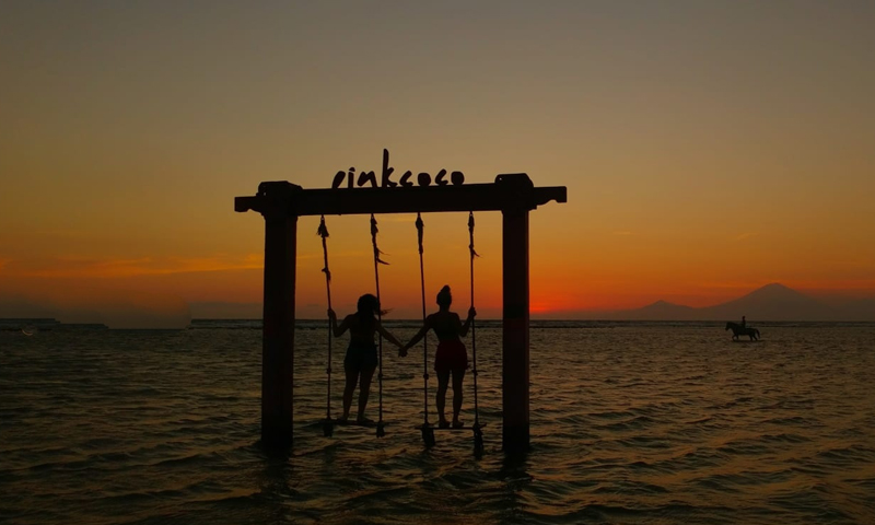 Penyeberangan cepat ke Gili